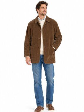 Rainforest Vintage Brown Corduroy Blazer Sport Coat XXL